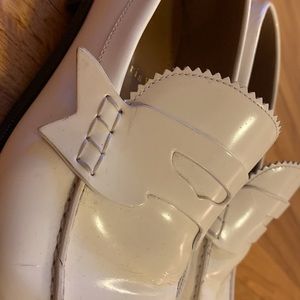 White loafers by Christian Louboutin